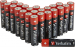 Verbatim ALKALINE BATTERY AAA 24 PACK, (BOX) 49504, Single-use