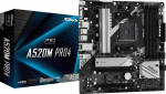 Asrock Motherboard A520M Pro4 AM4 4DDR4 HDMI/DP/VGA M.2 mATX