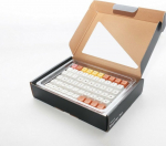 Ducky Daisy PBT Dye Sublimation Set - 133 Keycaps, ANSI-US-Layout, ANSI-US-Layout