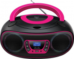 Denver TDB-212 DAB+ Boombox FM/BT/USB/CD/AUX pink
