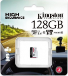 KIN Memory Card microSD Kingston High-Endurance UHS-I 128GB 24/7 (recorders i monitoring)