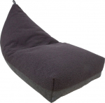 Bean bag LAMB BAG 130x80x20/70cm, dark grey