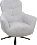Armchair HELGA light grey