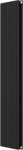 INS-TERM GRŁ-G/A-1500X332-C / AQUAFORM / ASEMI / VERTICAL BATHROOM RADIATOR 1500X332 CZARNY 416W / BY.DOL. 50MM /