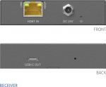 PureLink PT-HDBT-1020C-RX | USB-C Video & Data | 3840x2160 60Hz 4:4:4 HDBaseT 3.0 Receiver (Rx) | Range 100m