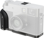 SMALLRIG 5217 L-SHAPED MOUNT PLATE WITH SILICONE HANDLE FOR FUJIFILM X HALF CHARCOAL SILVER