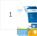 HERMA Etiketten Premium A4 wei&szlig; 210x297 mm Papier 25 St