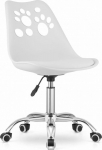 Vodafone Swivel chair PRINT - White