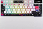 ASUS ROG Azoth X Gaming-Tastatur, 75%, Hot swap, OLED display, Tri-Mode, CH - wei&szlig;