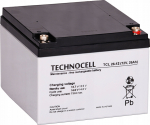 TCL26-12 TECHNOCELL Akumulator AGM 12V 26Ah