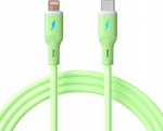 Kabel USB Akyga USB-C - USB-A 1 m Zielony (AK-USB-73)
