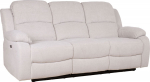 Recliner sofa FELICIA 3-seater with electric mechanism, natural white