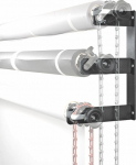 Manfrotto taustakinnitus Triple Hooks 045