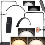 RoGer LED Lamp for Beauty Treatments 36W Adjustable Black
