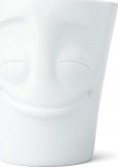 FIFTYEIGHT PRODUCTS FIFTYEIGHT Henkelbecher 350ml - Vergn&uuml;gt wei&szlig;