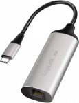 LogiLink USB-C/M 3.2Gen1 zu RJ45/F 5G Gigab. Ethern.Adapter