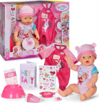 ZAP Zapf Creation: Baby Born Emma Interactive Doll With Accessories & Romper (43cm) (840504)