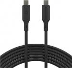 D. Bramante dbramante1928 IT - USB-kabel - USB-C (hane) till USB-C (hane) - 3 m - USB-power supply (100W) - svart