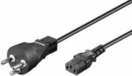 MicroConnect PowerCord DK 3.0m IEC320, Black