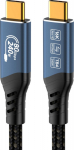 PREMIUMCORD Kabel USB4&trade; Version2.0 80Gbps 16K@60Hz 240W Thunderbolt 3 a 4 kabel 1m