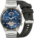 Smartwatch Gravity Bracelet + Strap GT10-6 / silver