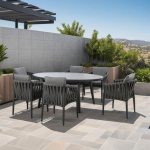 Chair BRISTOL 63x62xH73cm, grey