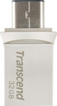 Transcend 32GB JETFLASH 890 SILVER USB3.1, COB PLUG A + TYPE C