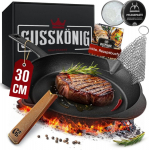 Gussk&ouml;nig Burnt-on grill pan 30cm