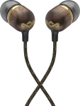 The House Of Marley Marley Wired Earbuds | Smile Jamaica | Built-in microphone | USB Type-C | Brass