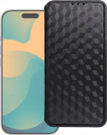 Markowe Holster Cubic Book do SAMSUNG A37 czarny