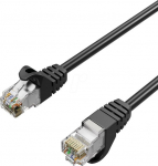Shiverpeaks RJ45 Patchkabel S/FTP Cat7, PUR, schwarz 0.25m