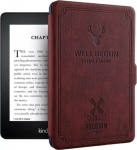 Tech-Protect Pouch Case Motto do Kindle Paperwhite 6/ Colorsoft/ Signature Edition 2024 7'', maroon