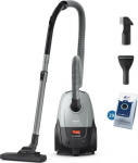 Vacuum Cleaner|PHILIPS|Input power 850 W|Dust capacity 3 L|Cylinder vacuum|Cleaning type Dry|Dust container Dust bag|Colour Black/Grey|XD2142/12