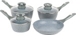 Salter BW04151G1EU7 Timeless Collection Stainless Steel 5 Piece Pan Set