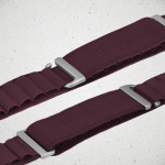 Mobilize Nylon Watch Band - Alpine - Titanium Connector - for Apple 38/40/41mm - Bordeaux