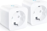 Philips Smart Smart Plug Matter Type F, Power Meter, 2-pack | White