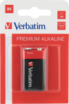 Verbatim ALKALINE BATTERY 9V 1 PACK, (HANGCARD) 9V Alkaline