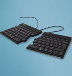 R-Go Tools BREAK ERGONOM KEYBOARD QWERTZ, DE BLACK WIRED