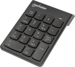 Manhattan Numeric wireless asynchronous keyboard 18 black keys