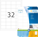HERMA Etiketten Premium A4 wei&szlig; 48.3x33.8 mm Papier 800 St