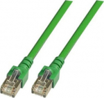 EFB Elektronik EFB RJ45 Patchkabel SF/UTP Cat.5e PVC CCA 15.00m gr&uuml;n
