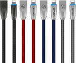 Cable USB Usams USB-A - Lightning 1.2 m Szary (IPZSUSB02)