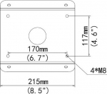 ALLNET Cornermount/Deckenhalter Eckadapter for ALL-CAM2498-LEP