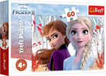 Trefl Puzzle 60 Frozen elements 2 - The enchanted world of Anna and Elsa