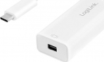 Logilink Adapter USB 3.2 Gen 1x1 to Mini DP, USB-C, wei&szlig;