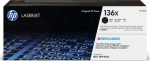HP 136X BLACK ORIGINAL, LASERJET TONER CARTRIDGE