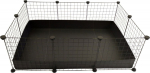 C&C Modular cage 3x2 110x75 cm guinea pig, hedgehog, black