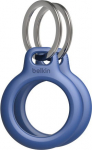 BELKIN 2-PACK SECURE HOLDER W/ KEY RIN, F/ APPLE AIRTAG BLUE