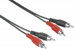 Kabel Hama RCA (Cinch) x2 - RCA (Cinch) x2 1.5m czarny (002050850000)