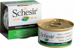 Schesir SCHESIR KOT 85g fluff. TUNA+KURA jelly